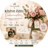 Kişiye özel çiçekler
